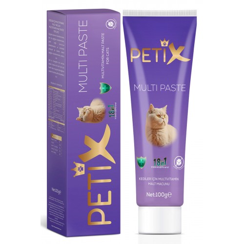 Petix Multivitamin Kedi Macunu ve Tüy Yumağı Önleyici 100 gr