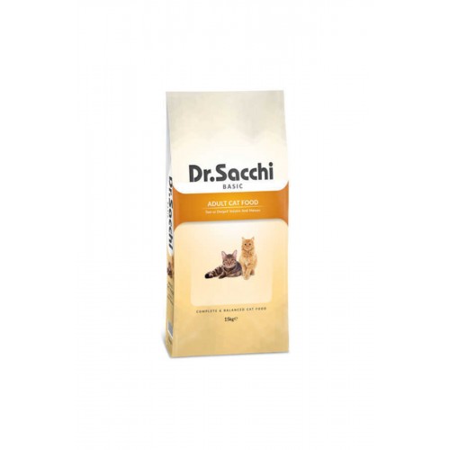Dr. Sacchi Basic Tavuklu Yetişkin Kedi Maması 15 kg