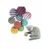 İp Sarma Renkli Kedi Oyun Topu 4 Cm ( 1 Adet ) Kedi Oyuncağı