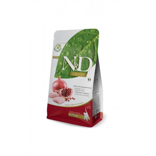 N & D Prıme Tahılsız  Tavuk & Nar Yavru Kedi Maması 1,5 kg