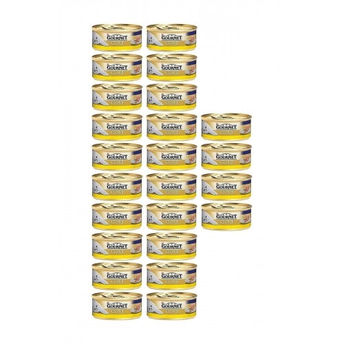 Gourmet Gold Kıyılmış Tavuklu Yaş Kedi Maması 85 gr X 24 Adet